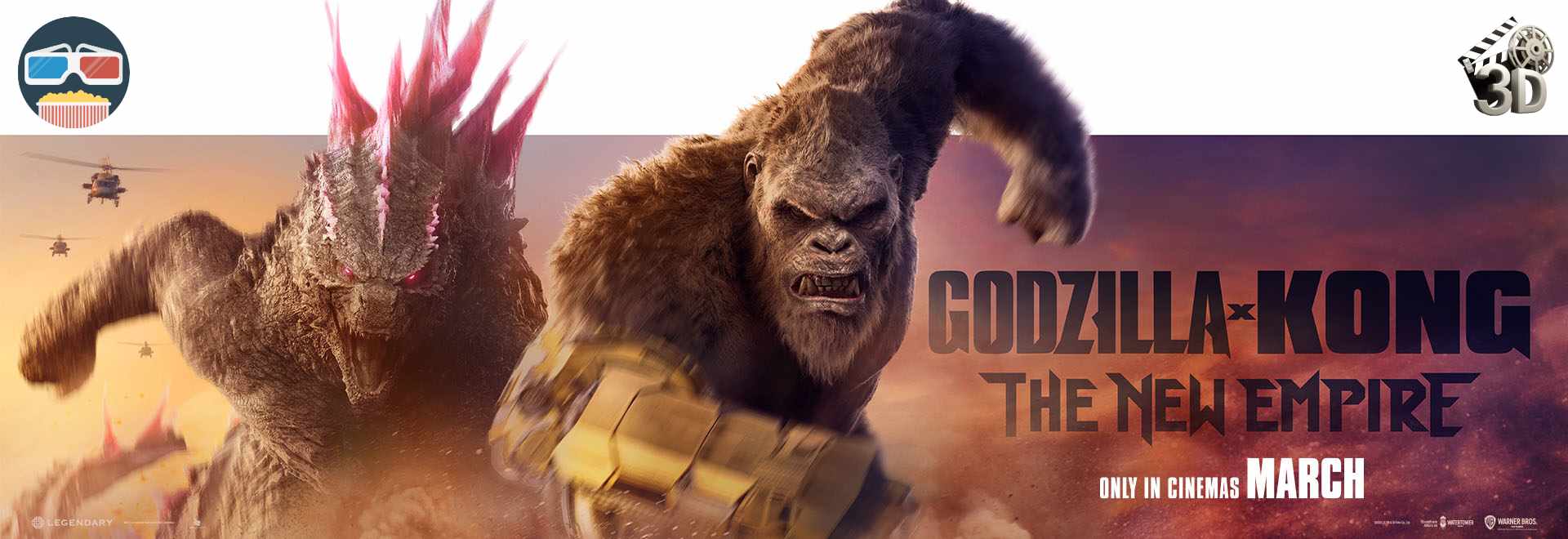 3D: Godzilla x Kong: The New Empire